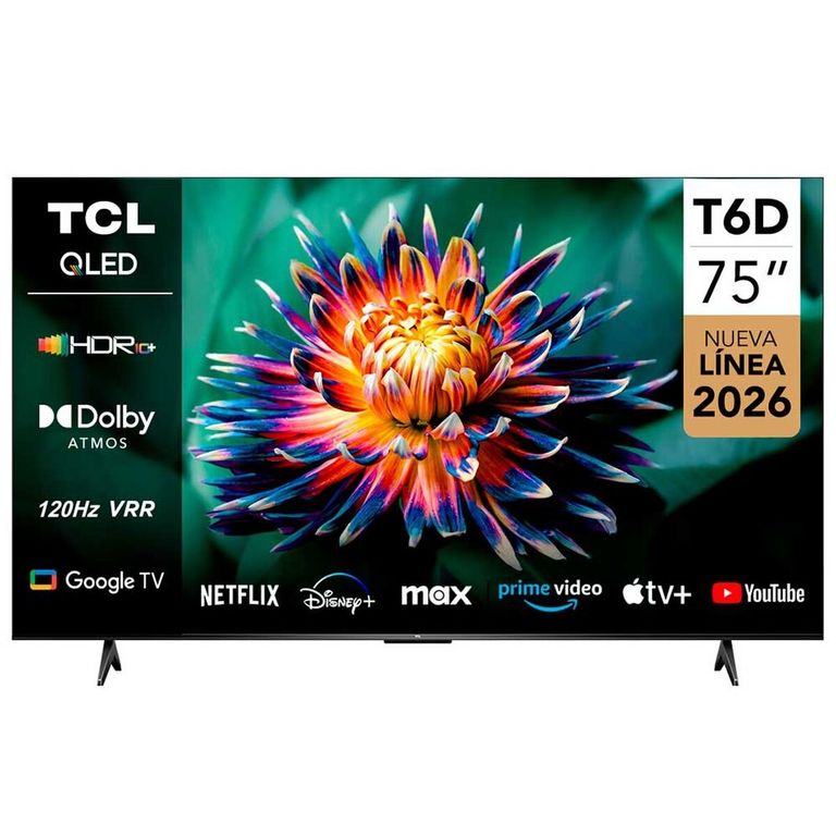 Smart TV 75T6D 75" QLED 4K Ultra HD