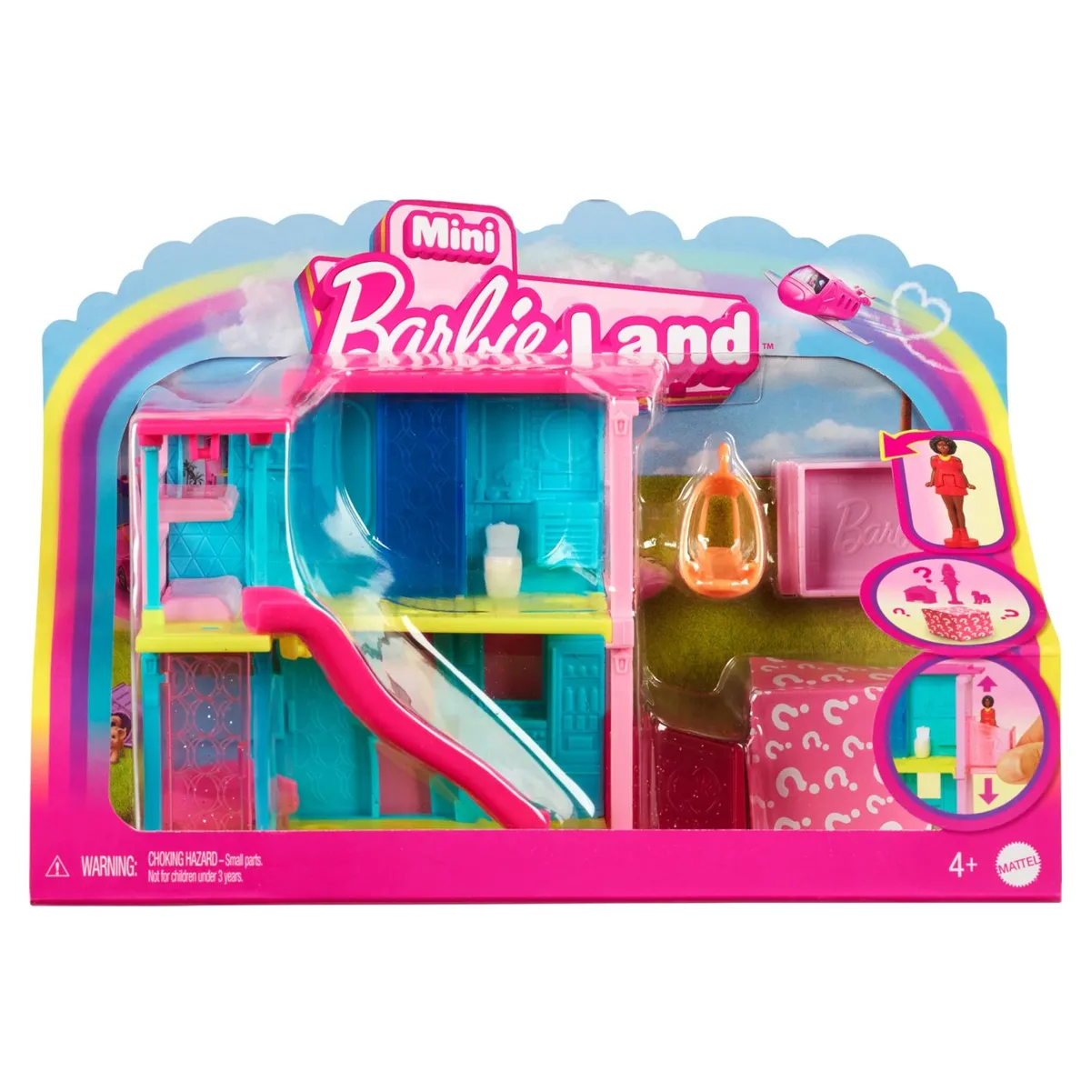BARBIE Casa de muñecas Barbie Mini BarbieLand con ascensor | Falabella ...