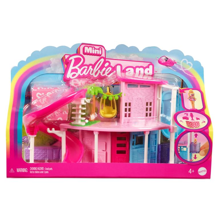 BARBIE Casa de muñecas Barbie Mini BarbieLand con ascensor | Falabella ...