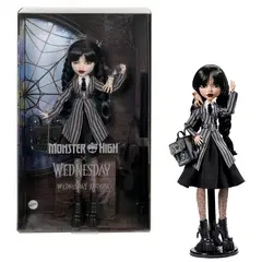 MONSTER HIGH - Muñeca Wednesday Addams Nevermore Academy