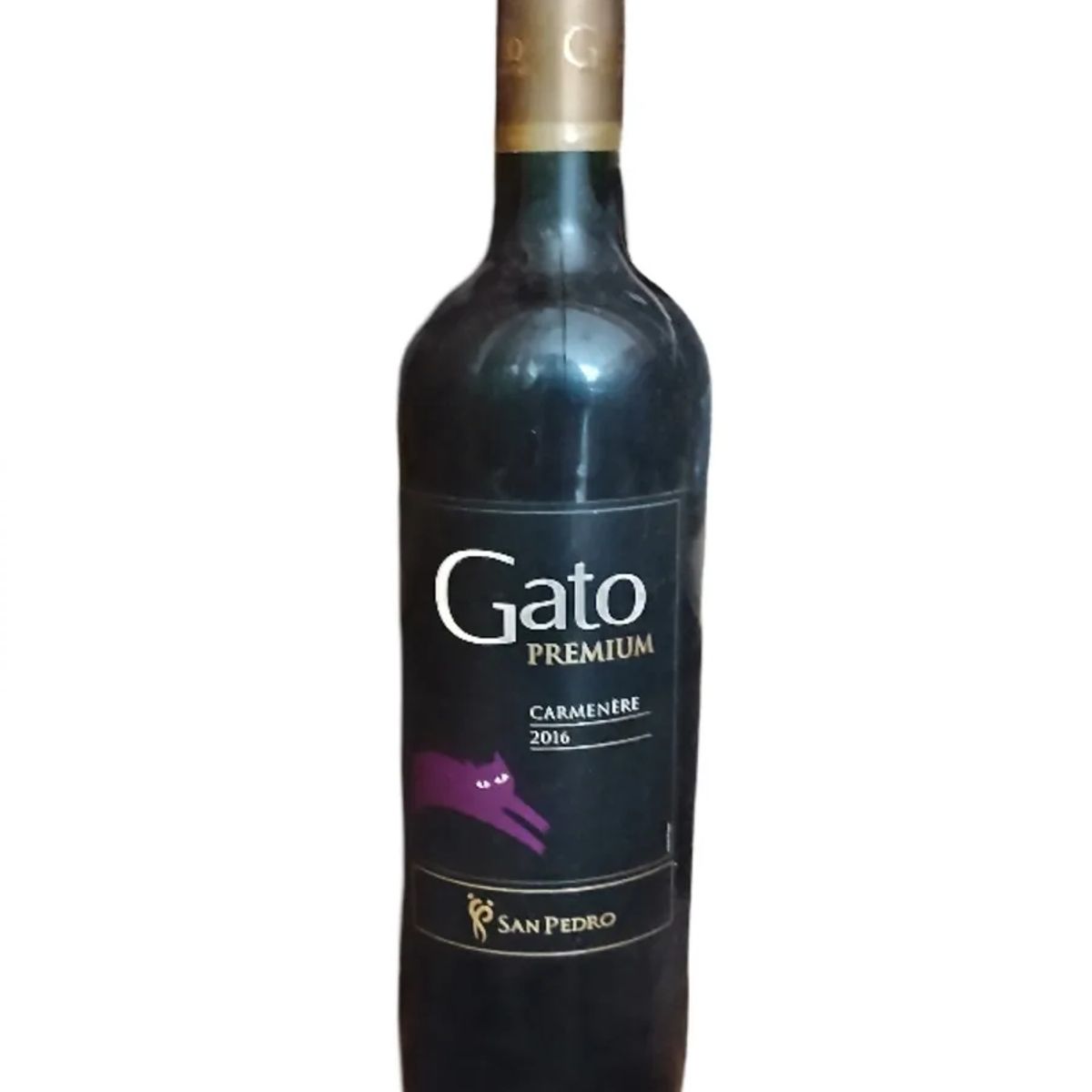GATO - Año 2016 Vino Viña San Pedro. Gato Premium Carmenere