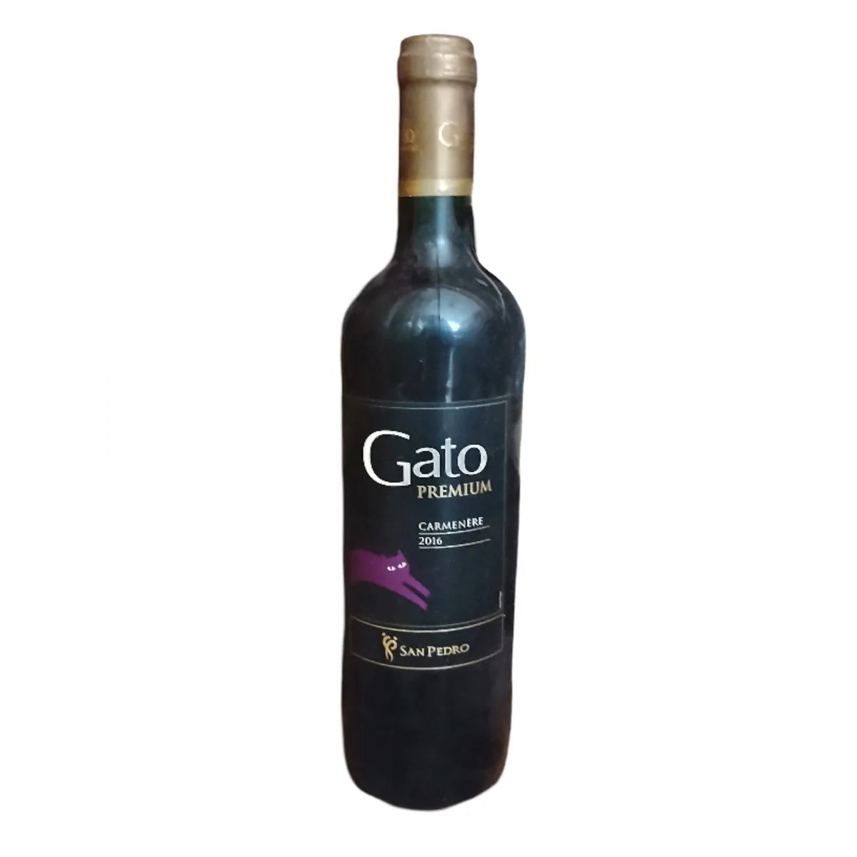 GATO - Año 2016 Vino Viña San Pedro. Gato Premium Carmenere