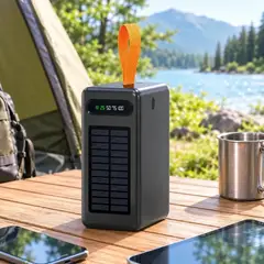 HOMEBRANDT - Power Bank Solar 80.000mah Bateria Portatil Carga Rapida 22.5w