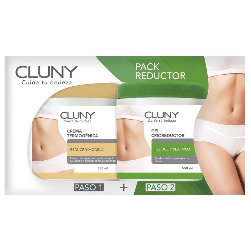 CLUNY - Cluny Pack Crema Termogenica Gel Crioreductor 550