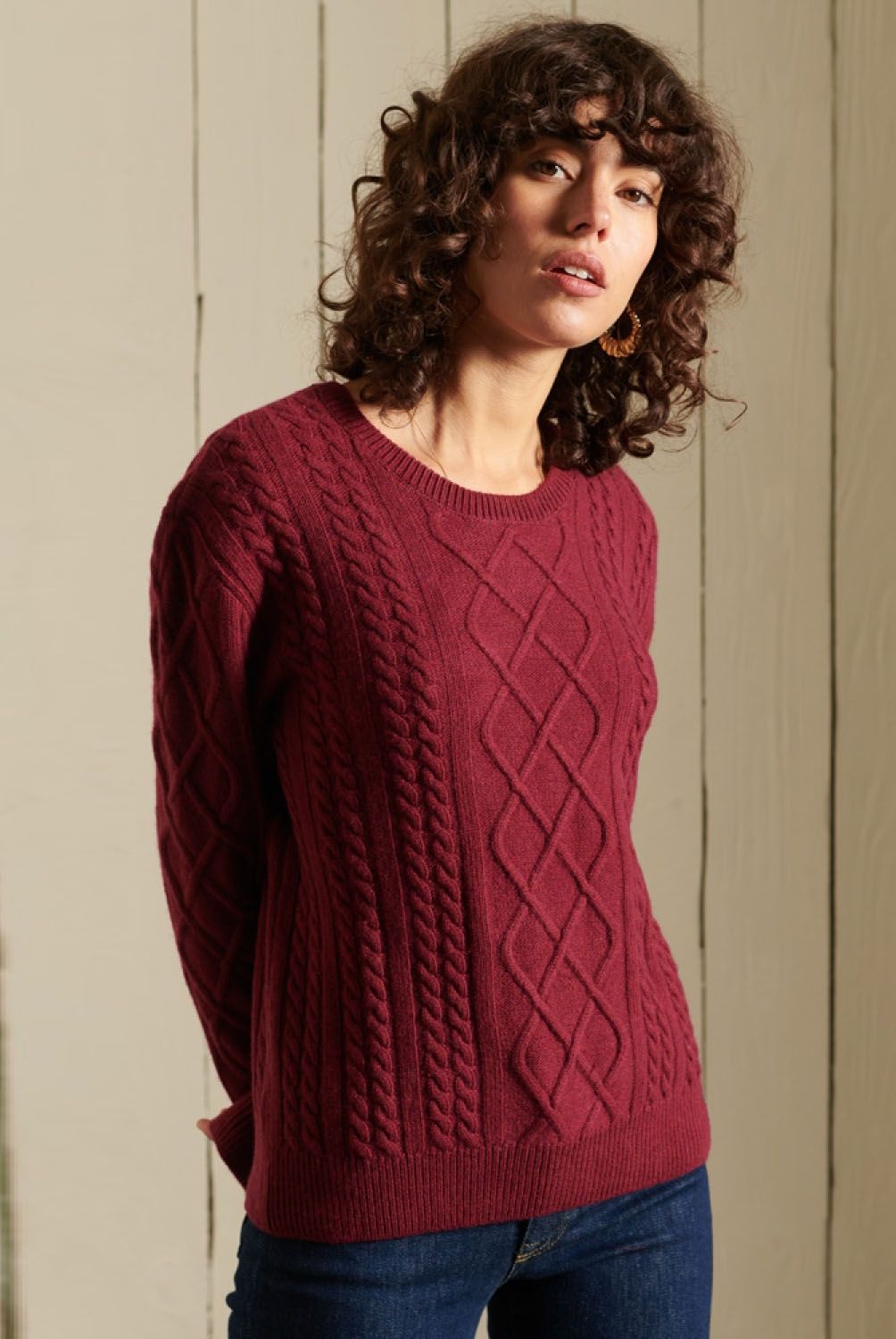 SUPERDRY - Sweater Cashmire Mujer