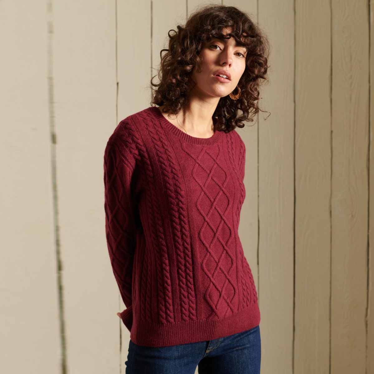 SUPERDRY - Sweater Cashmire Mujer