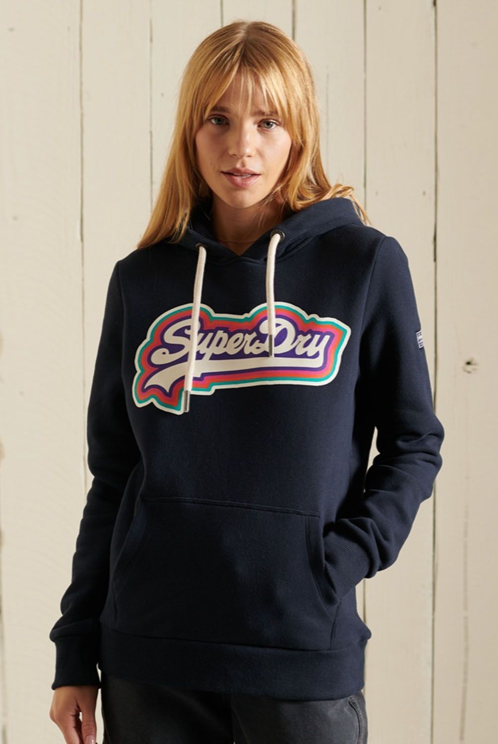 SUPERDRY - Superdry Polerón Con Capucha Mujer