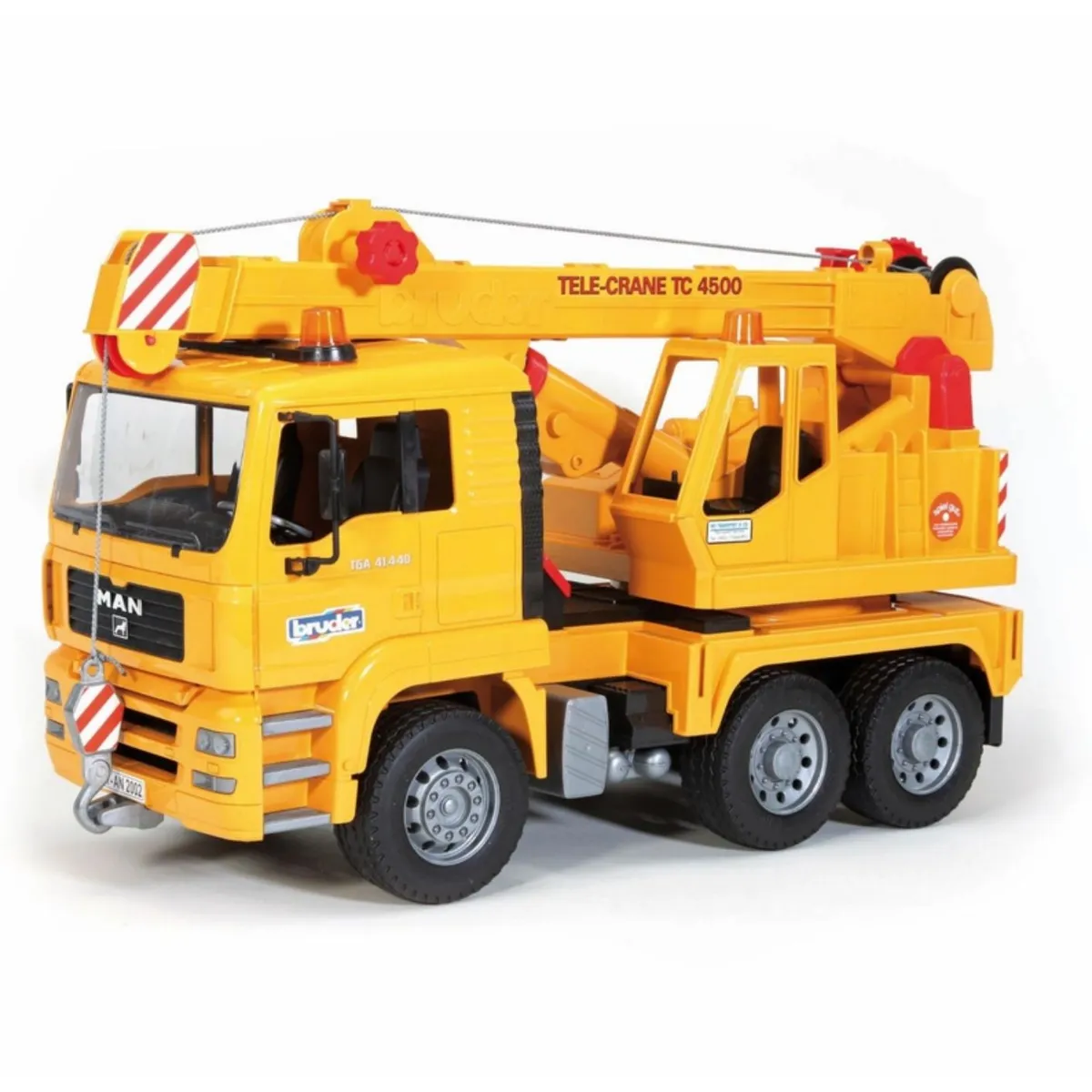 BRUDER TOYS - BRUDER - MAN TGA Camion-Grua - escala 1:16