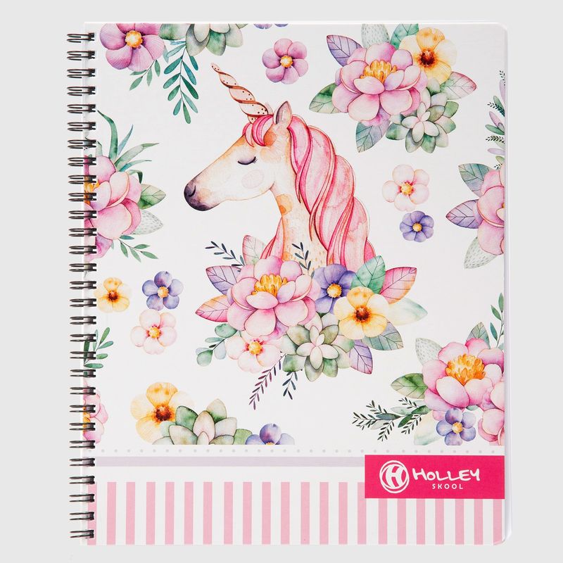 HOLLEY SKOOL - Cuaderno Universitario 100 hojas Unisex Holley Skool
