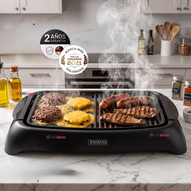Parrilla Eléctrica Th-180 Potencia de 1000w