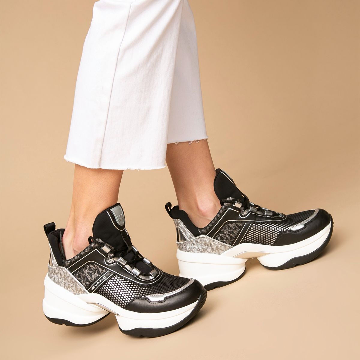 MICHAEL KORS - Michael Kors Zapatilla Urbana Mujer Gris