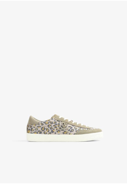 ZAPATILLAS BAJAS CALAVERA ANIMAL PRINT