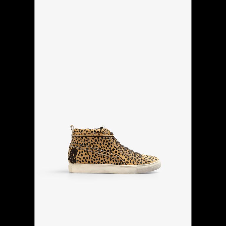ZAPATILLAS BOTA ANIMAL PRINT