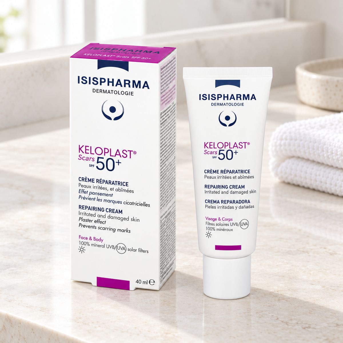 ISISPHARMA - Isispharma Keloplast Scars Spf50+ 40ml