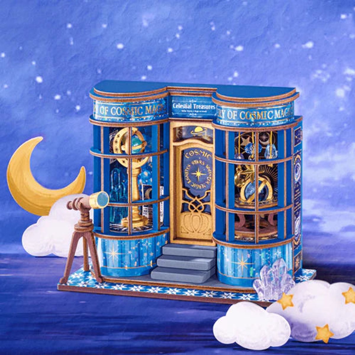 ROLIFE - Kit Casa Miniatura DIY Rolife Magic Astronomy Shop Tienda de Astronomía DS048
