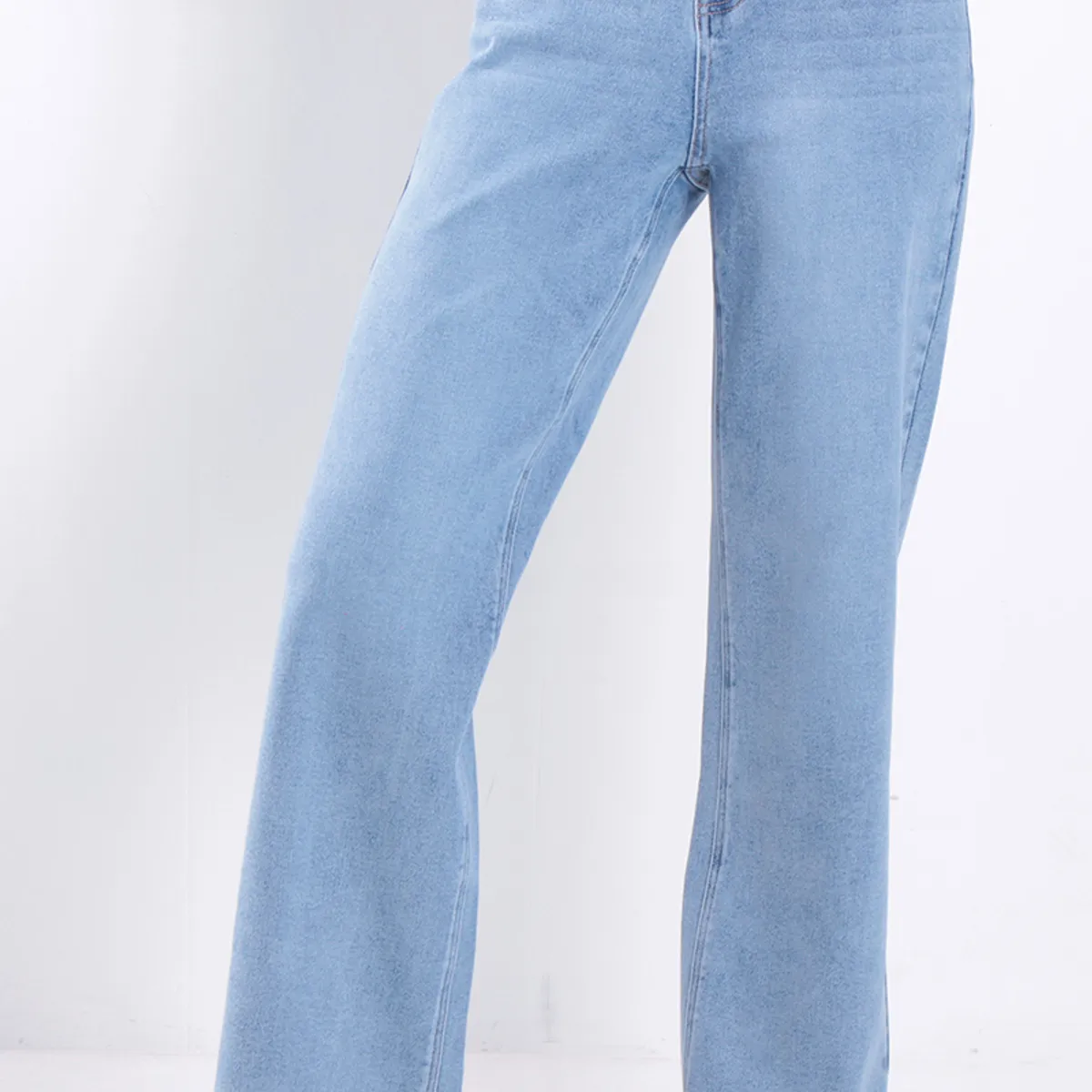 WADOS JEANS MUJER RECTO TIRO MEDIO PRETINA BASICA 1 BOTON | Falabella Chile
