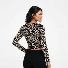 OMAS - Crop top Bambú Animal Print