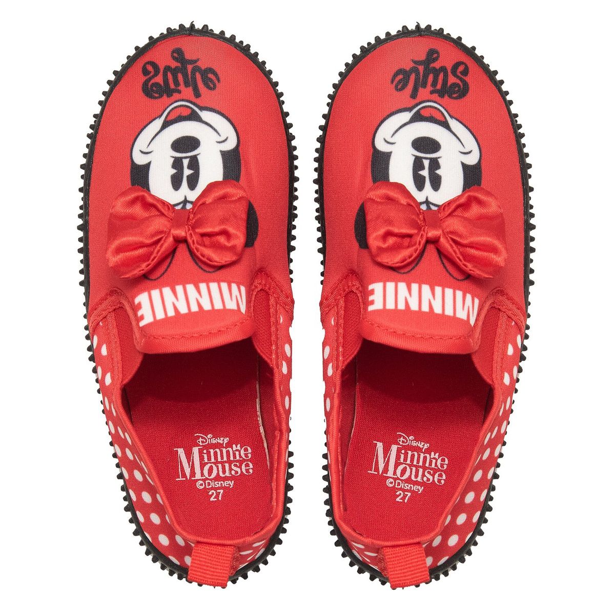 DISNEY - Zapato de Agua Niña Minnie Rojo
