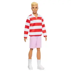 BARBIE - Muñeca Ken Fashionistas cabello rubio