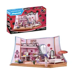 PLAYMOBIL - Miraculous Loft de Marinette con accesorios