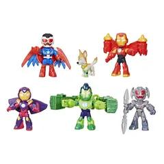 MARVEL - Figuras de acción Iron Man Armored-Up Avengers 6