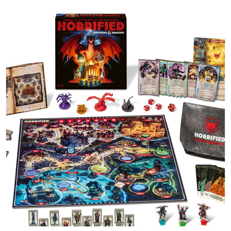 Juego de mesa Horrified Dungeons & Dragons