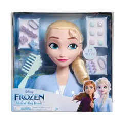 FROZEN 2 - Cabezal de peluquería Elsa Disney