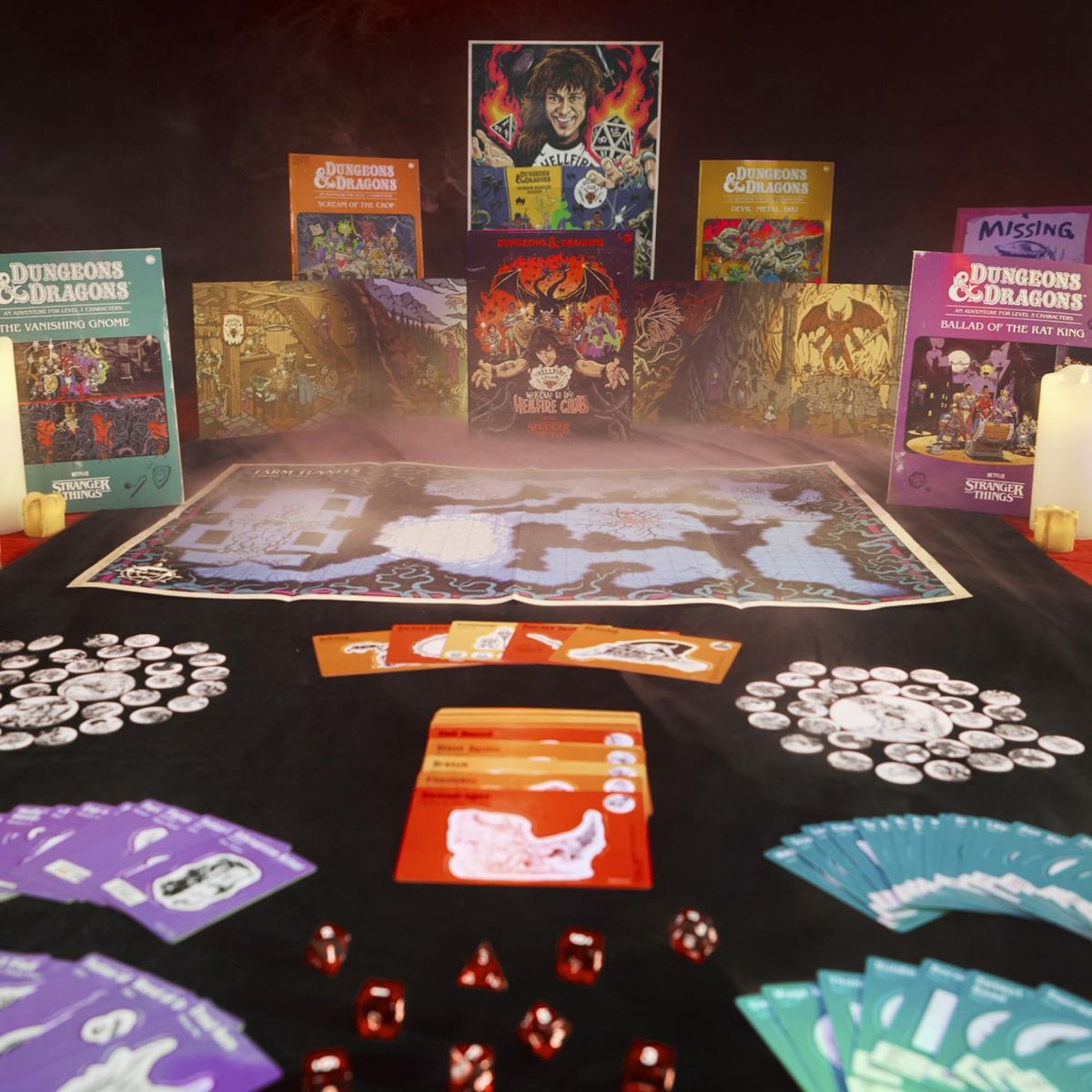 GENERICO - Juego de aventuras Dungeons & Dragons Stranger Things