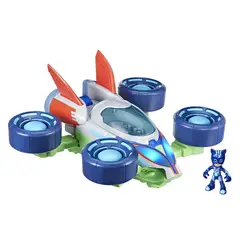 PJ MASKS - Vehículo juguete Power Heroes PJ Explorider 3 en 1
