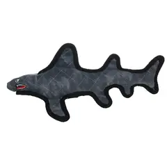 TIBURON - Juguete Perro Tuffy Tiburón Peluche Grande Resistente Flotante