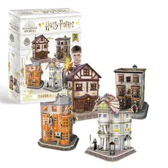 CUBICFUN - Rompecabezas 3D Harry Potter Callejón Diagon Diagon Alley DS1009