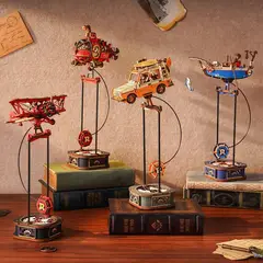 ROBOTIME - Puzzle 3D de Madera ROKR Submarino Péndulo Cinético Deep-Sea Adventurer MCD04