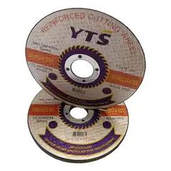 GENERICO - Pack 50 Discos de Corte Fino YTS para Metal y Acero Inoxidable 4 1/2" (115 mm x 1 mm)