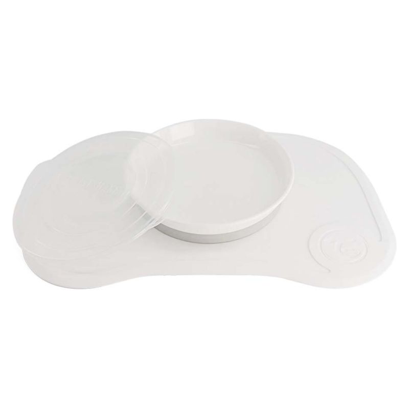 TWISTSHAKE - Individual Clickmat Mini + Plato Blanco Twistshake