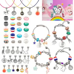 ANENG - Kit Bisuteria y Adornos colgantes Para Pulseras Niñas Regalos Caja