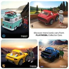 PLAYMOBIL - Juguete Volkswagen T1 Camper 31 piezas