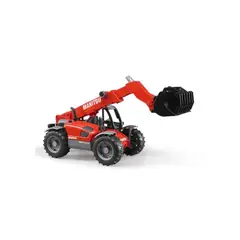 BRUDER TOYS - BRUDER - Manipulador Telescópico MANITOU MLT 633 - Escala 1:16