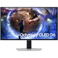 SAMSUNG - Monitor Gamer Odyssey OLED G6 de 27“ OLED, QHD, 360Hz, 0.03ms, HDR10+, DP+HDMI, FreeSync, Ve