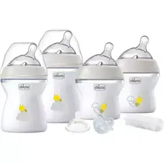 CHICCO - Set Mamaderas Recien Nacido Natural Feeling