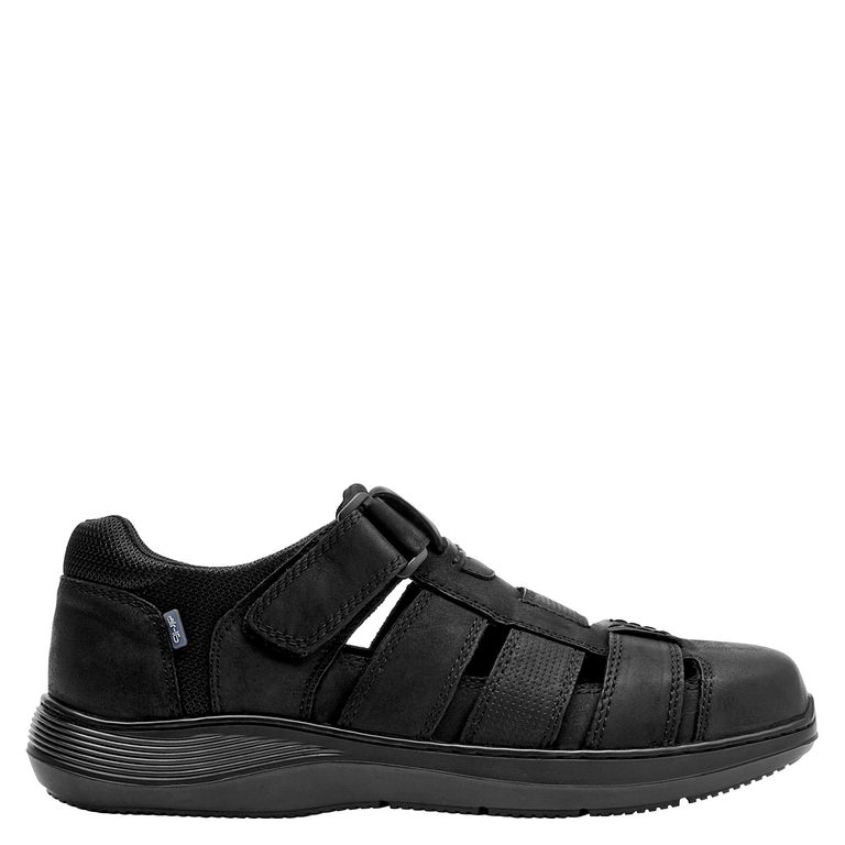 Sandalia Casual Hombre Negro
