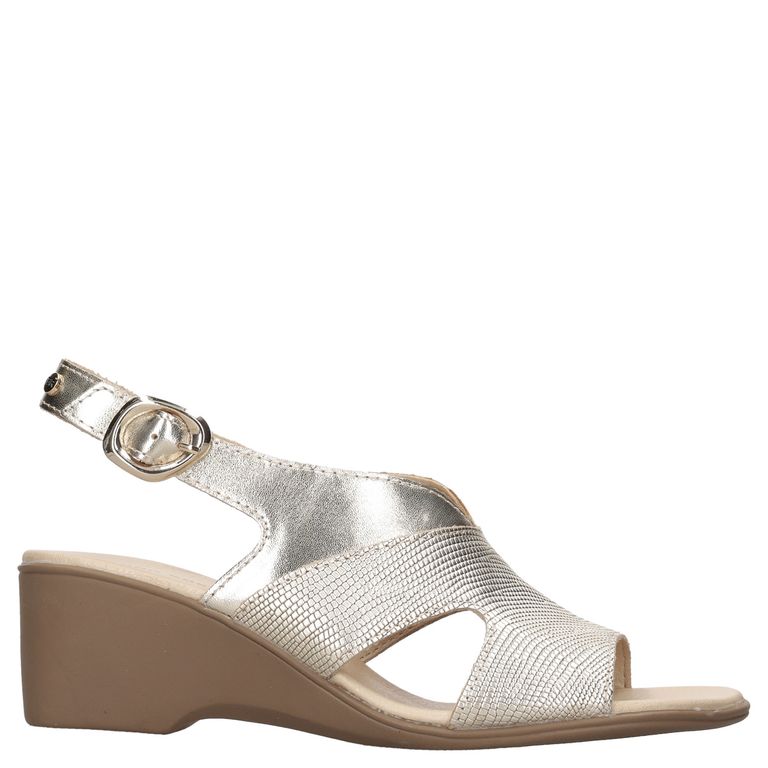 Sandalia Casual Mujer Dorado