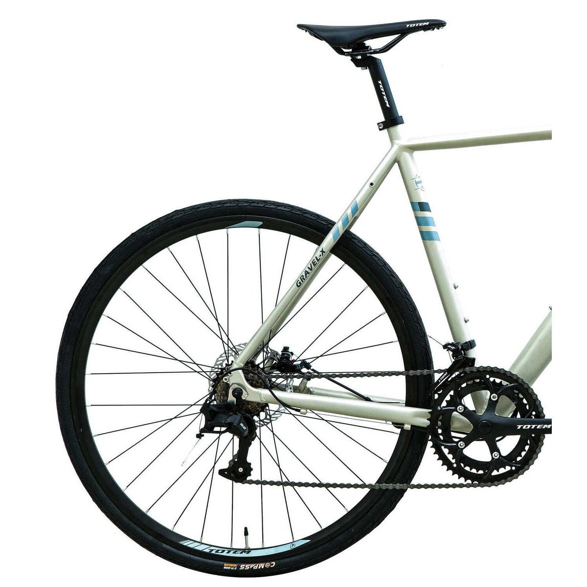 TOTEM - Bicicleta Totem Gravel Aro 700 Modelo Gravel-X