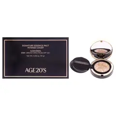 AGE20S - Base de maquillaje Signature Essence Pact Intense Cover SPF 50+ tono 23W Beige de para mujer - 14 ml