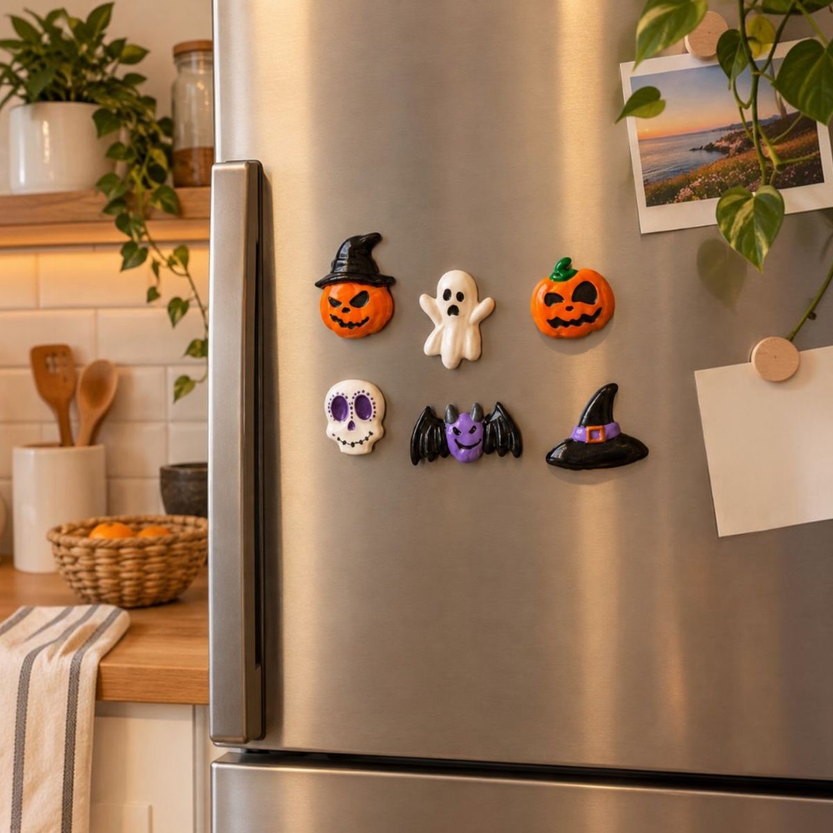 CREA TALLER - Kit Halloween de yeso para pintar