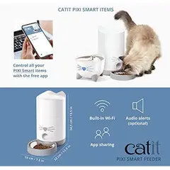 CATIT - Comedero Automático PIXI Smart Feeder WiFi Gato