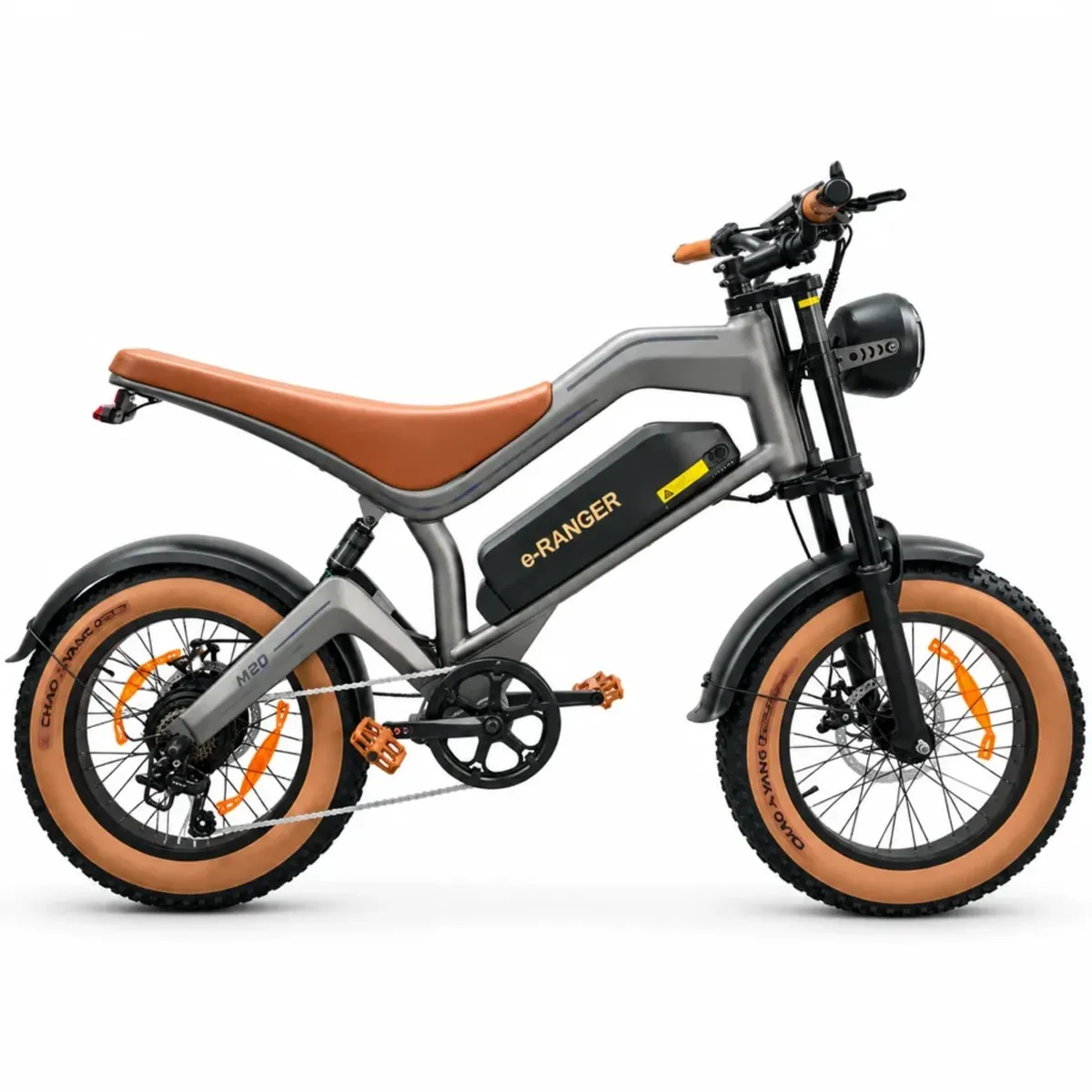 EBICIS Bicicleta Electrica EBICIS E-RANGER / Ruedas Anchas Silver ...