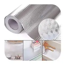 GENERICO - Papel Autoadhesivo De Aluminio Para Cocina