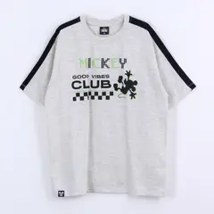 DISNEY - Polera Manga Corta Niño Mickey Gris