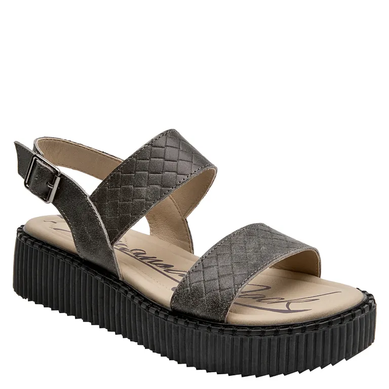 Sandalia Casual Mujer Negro