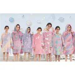 GENERICO - Sudadera Manta Con Capucha Para Niños